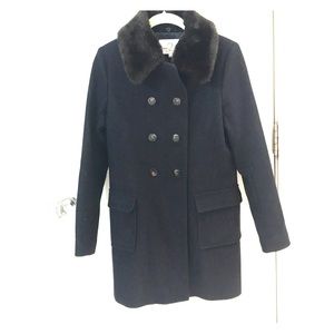 Mademoiselle Jacadi wool coat SZ M